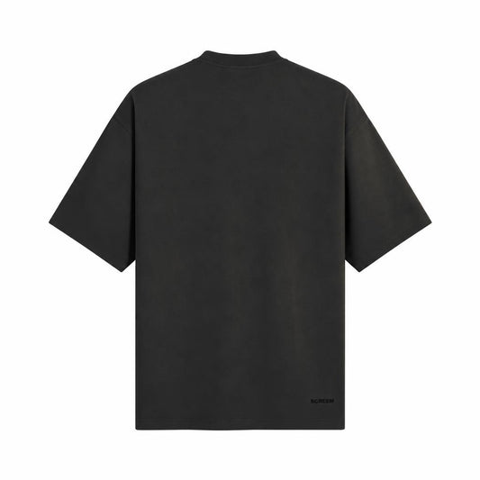SCREEM Washed Tee, back view